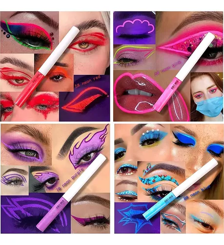Set De Delineadores Neon 8 Colores Maepeor