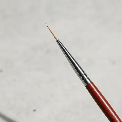 4 Pinceles Extra Fino Liner Para Detalles Manicuría Nail Art