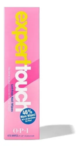 Opi Expert Touch Nail Wipes Toallitas X 475 U.