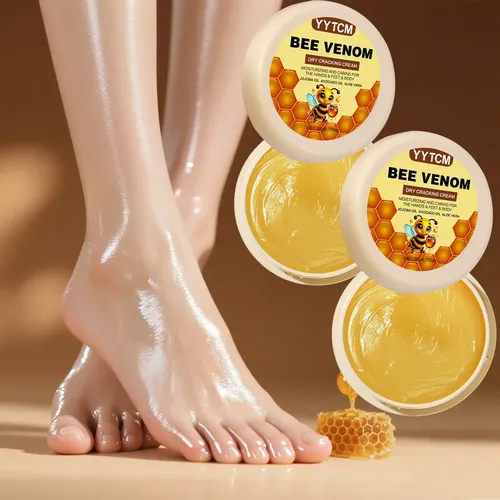 Crema Hidratante Para Pies Bee Venom Dry Crack, 20 G X 2 Bot