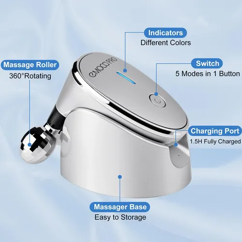 Masajeador Facial Eléctrico Cara Gua Sha Vibración Herramien