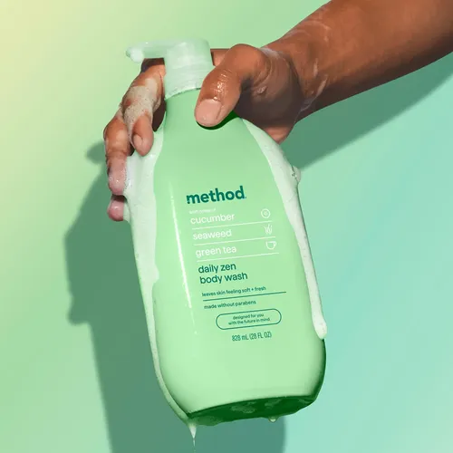 Body Wash Method Daily Zen, Pepino, Algas, Té Verde, 828 Ml