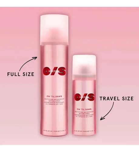 One Size Spray 46 Ml Sellador Fijador Mini Tono On Til Down