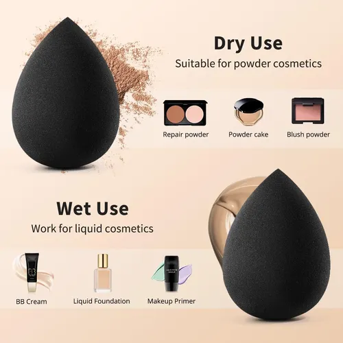 Set De Esponjas De Maquillaje Beakey Boun Boun, 5 Unidades,