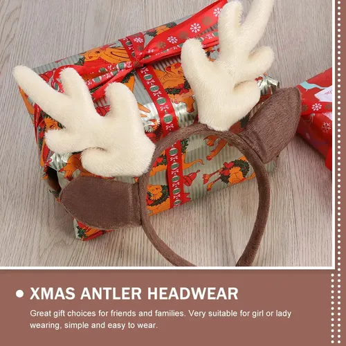 /// Headband With Horns, Christmas Headbands, 2 Units 2026//