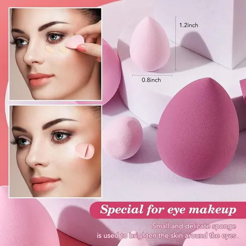 14pcs Makeup Sponge Set, Beauty Blender Sponge For Founda…