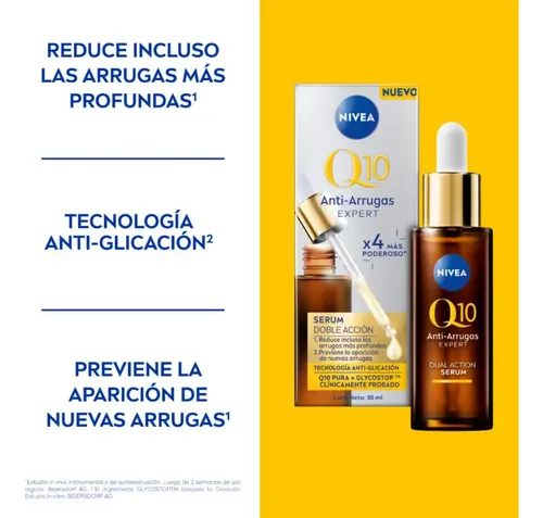 Sérum Nivea Q10 Anti Arrugas Expert X 30 Ml