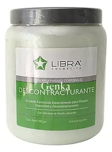 Libra Crema Para Masajes Descontracturantes De 980gr