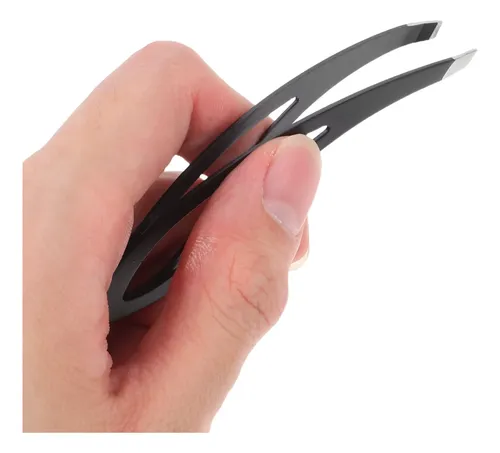 Eyebrow Tool Stainless Steel Tweezers For Slant Tip Plucking
