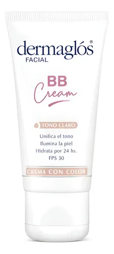Crema Facial Dermaglós Bb Cream Fps 50 Tono Claro X 50 G