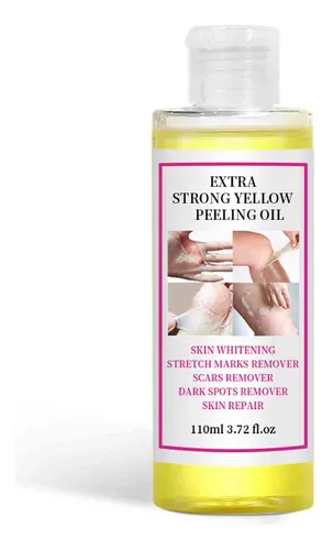 Aceite Exfoliante Amarillo Gextra Strength Para Blanquear La Piel