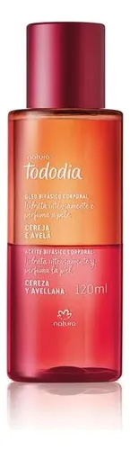 Aceite Bifásico Corporal Tododia Cereza Y Avellana Natura