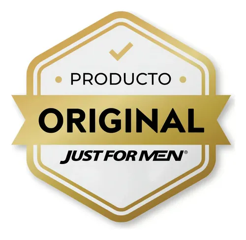 Just For Men Colorante Gel Barba Y Bigote Tapa Canas Negro