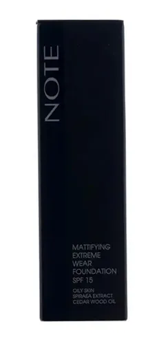 Base Maquillaje Note Vegana Matificante Extreme Wear X35ml