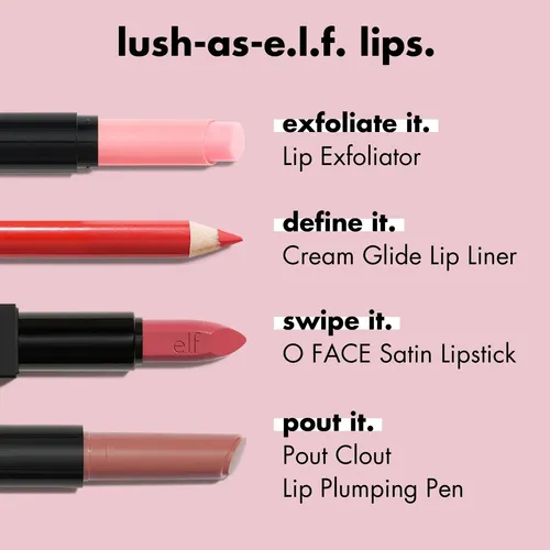 Elf Lip Liner Cream Glide Pinky Swear