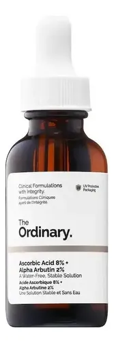 Sérum The Ordinary Vitamina C Acido Ascórbico + Alpha Arbutin 30ml