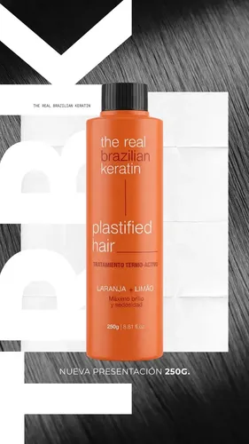 Alisado Plastificado X250 Gr. – The Real Brazilian Keratin