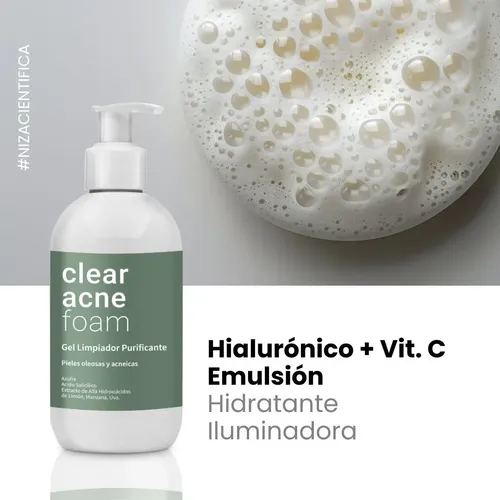 Gel De Limpieza Purificante Piel Oleosa Acneica X250 Niza