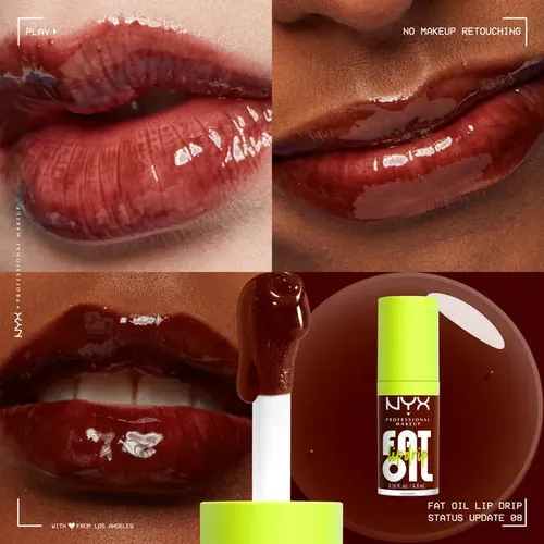Brillo Labial Fat Oil Nyx Professional Makeup Varios Tonos
