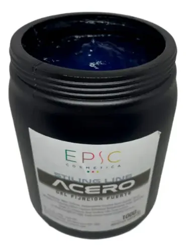 Gel Modelador Acero Azul Fijación Fuerte Epic 1kg