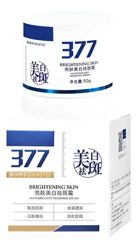 Crema Facial Iluminadora Blanqueadora Anti-manchas 377 50 G