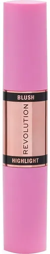 Barra Doble De Rubor Y Iluminador Revolution Mauve Glow