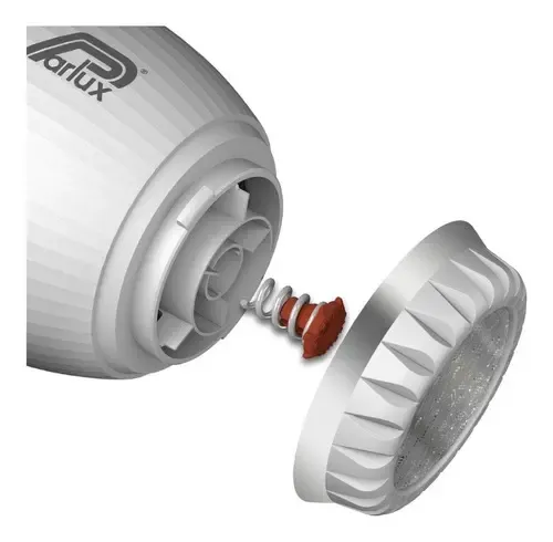 Secador De Pelo Profesional Parlux Digitalyon Silver 2400w Color Plateado