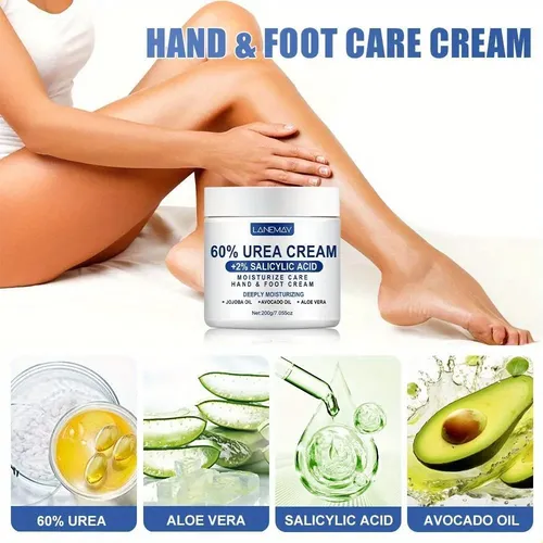 Crema For Manos Y Pies Con 60% De Urea, Hidratación (*) Hy