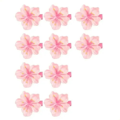 Rx //cherry Blossom Shaped Hair Clips For Women//