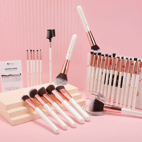 Set De Brochas Maquillaje Make Up Ducare Angel X 27u