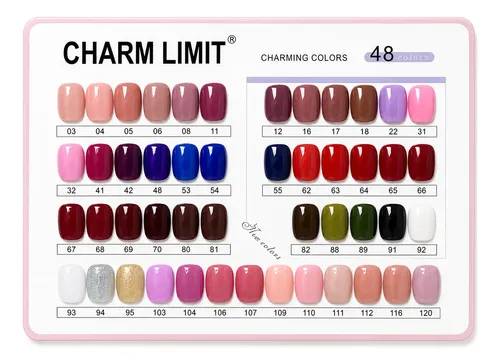 Mini Esmaltes Color Semipermanentes Gel Uv Led Charm Limit