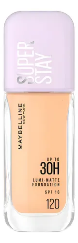 Base De Maquillaje Maybelline Super Stay Lumi-matte Tono 120