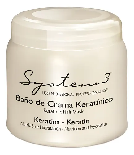 Promo Kit X 2 Baño De Crema Keratinico X 250g System 3