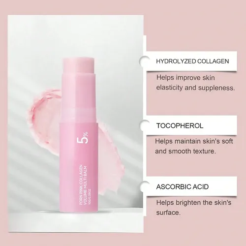 Bálsamo Labial Con Colágeno Efecto Voluminizador