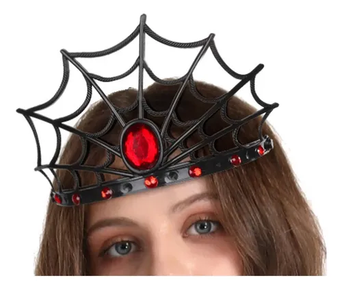 Diadema De Araña De Halloween, Aro De Pelo De Telaraña,