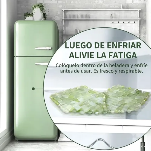 Mascarilla Jade Natural Antifaz Ojos Reutilizable Facial
