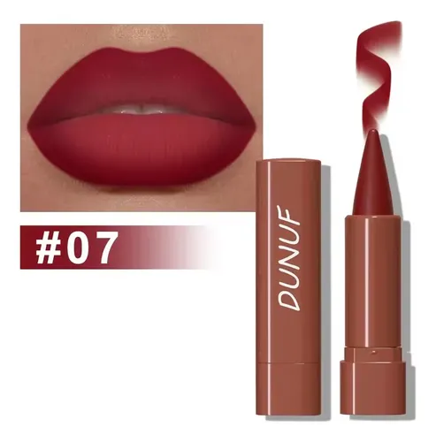 Labial Mate Degradado Acabado Aterciopelado