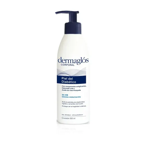 Emulsión Dermaglós Corporal piel del diabético x 300ml