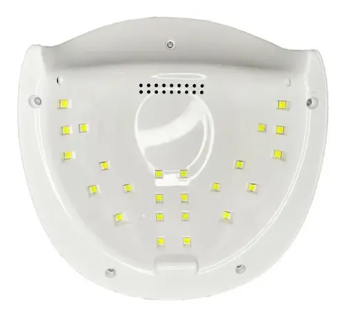 Cabina Para Uñas Uv Led 52w Semi Permanente Timer Belprof Color Blanco/Negro