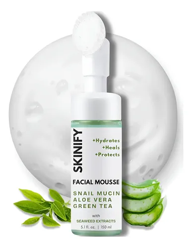 Limpiador Facial Espumoso Skinify Con Mucina De Caracol 145g