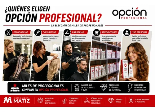 Tintura Opcion Profesional Promo Por 20 Pomos A Elección Tono Sin tono