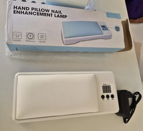 Cabina Secador Uñas 120w Uv Led Gel Semi Apoya Manos Transfo