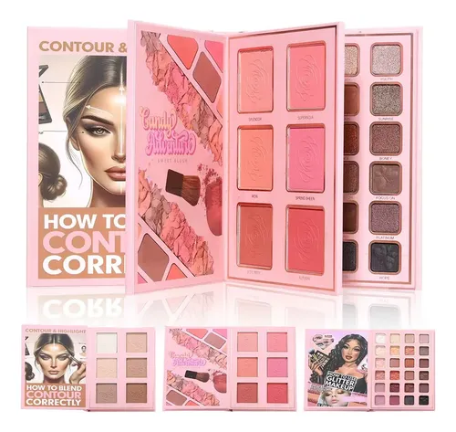Paleta De Maquillaje Igoodco 2 En 1 /sombras Y Rubores