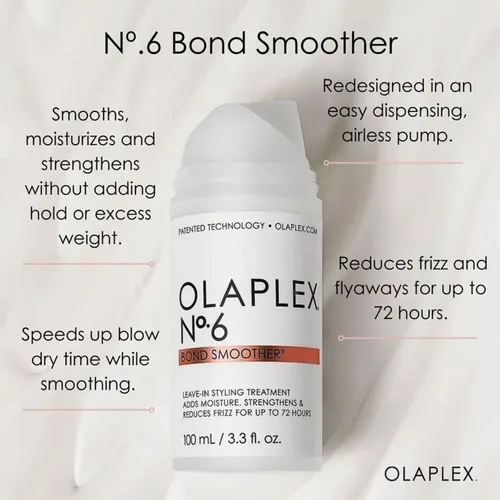 Olaplex Nº6 Bond Smoother 100ml Crema De Peinado S/enjuague