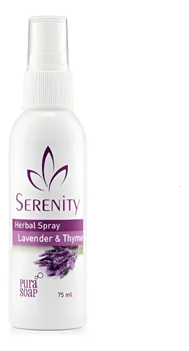 Spray Pura Soap Serenity Herbal Lavanda X 75 G