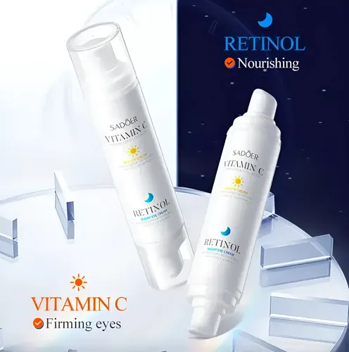 Contorno Ojos Duo Dia/noche Vitamina C Y Retinol Sadoer 20g Todo Tipo De Piel Día/noche
