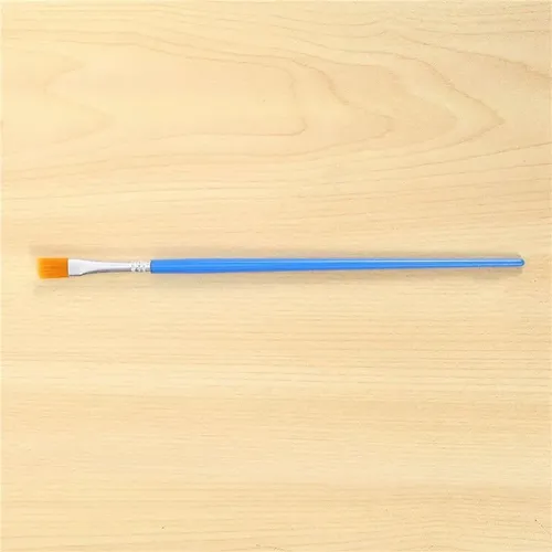 Juego De 500 Brochas De Nailon Para Niños, Pelo Plano, Tamañ