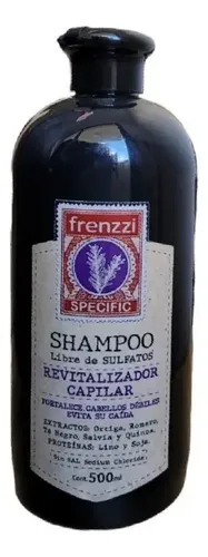 Shampoo Revitalizador Anti Caída Frenzzi Sin Sulfatos 500ml