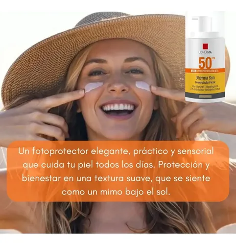 Lidherma Dherma Sun Protector Solar Facial Uva 50 Facial Uvb