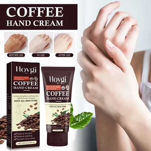 Hy/ Crema De Manos Hoygi Coffee Para Piel Seca Y Agrietada